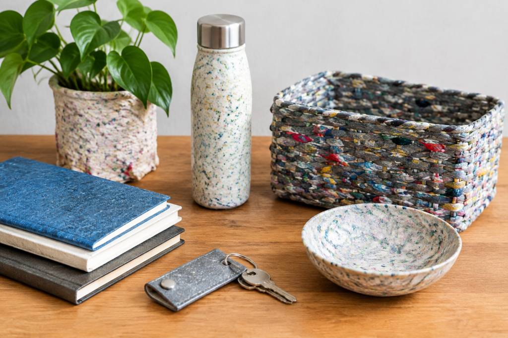 Objets fabriqués à partir de matériaux recyclés : les idées les plus utiles au quotidien